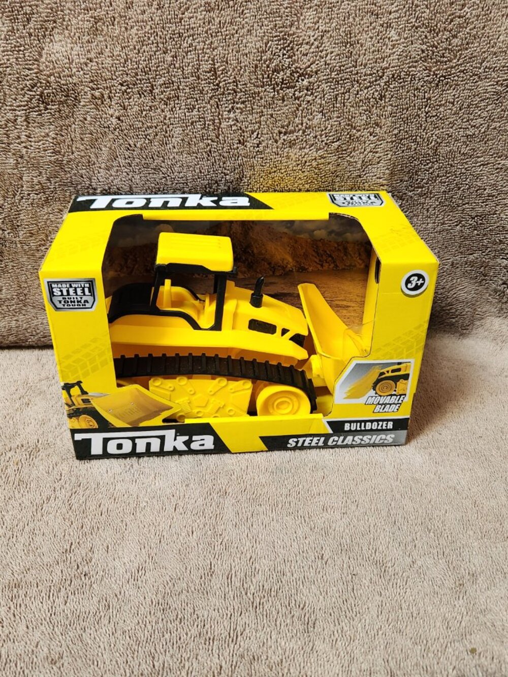 TONKA Steel Classics Toy Dump Truck and Bulldozer = NEW - Picture 6 of 8